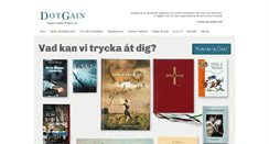 Desktop Screenshot of dotgain.se